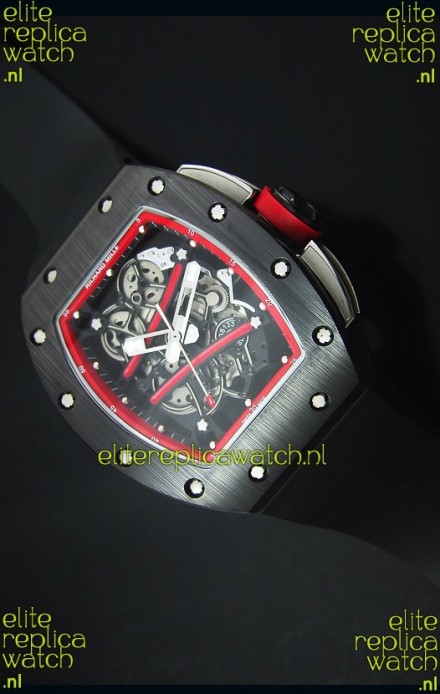 Richard Mille RM061 Ceramic Case Swiss Red Bezel Replica Watch