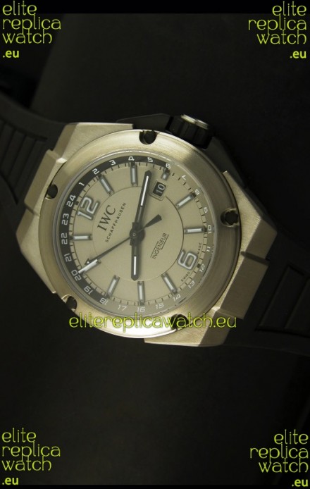 IWC Ingenieur Full Titanium Swiss Replica Watch in Grey Dial