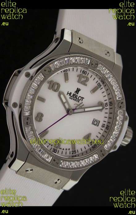 Hublot Big Bang King Swiss Quartz Watch in White Dial