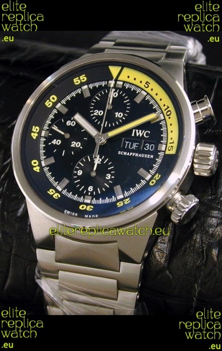 IWC Aquatimer Chrono Automatic Swiss Watch in Steel