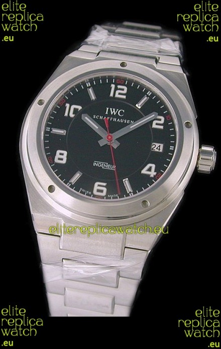 IWC Ingenieur Swiss Watch in Black Dial