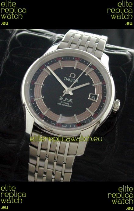 Omega De Ville Hour Vision Watch in Stainless Steel