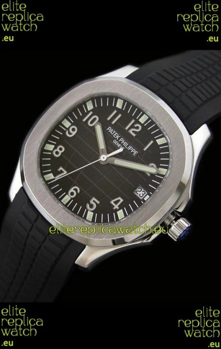 Patek Philippe Aquanaut Swiss Mens Watch in Coffee Checked Dial