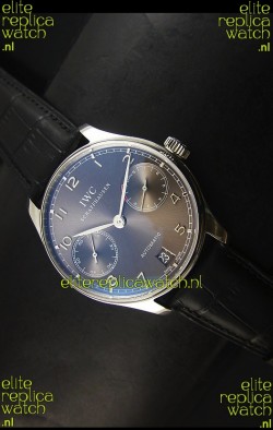 IWC Portugieser IW500703 Swiss Automatic Watch in Grey Dial - Updated 1:1 Mirror Replica 