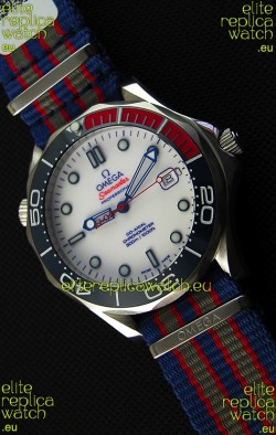 Omega Seamaster Diver 300M 007 Commander's Limited Edition Swiss 1:1 Mirror Replica Watch