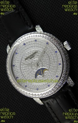 Patek Philippe Complications 4968/G Swiss Replica Steel Case Watch 
