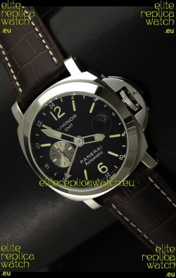 Panerai Luminor GMT Swiss Watch in Steel - 1:1 Mirror Replica PAM00161